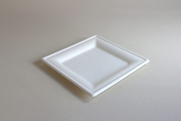 Plato Cuadrado Mediano 8"