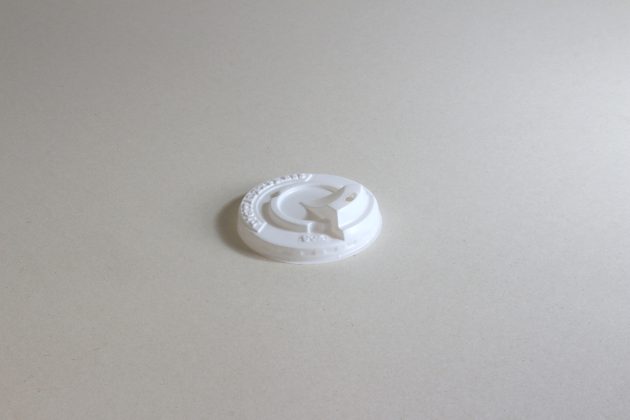 Tapa blanca vaso 9oz