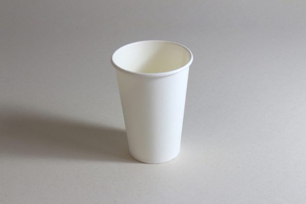 Vaso de cartón impreso o blanco 9oz