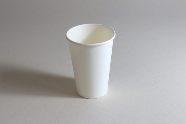 Vaso de cartón impreso o blanco 10oz